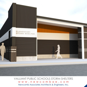 Valliant Public Schools Storm Shelters